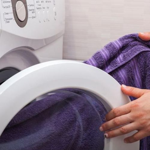شستن حوله با ماشین لباسشویی